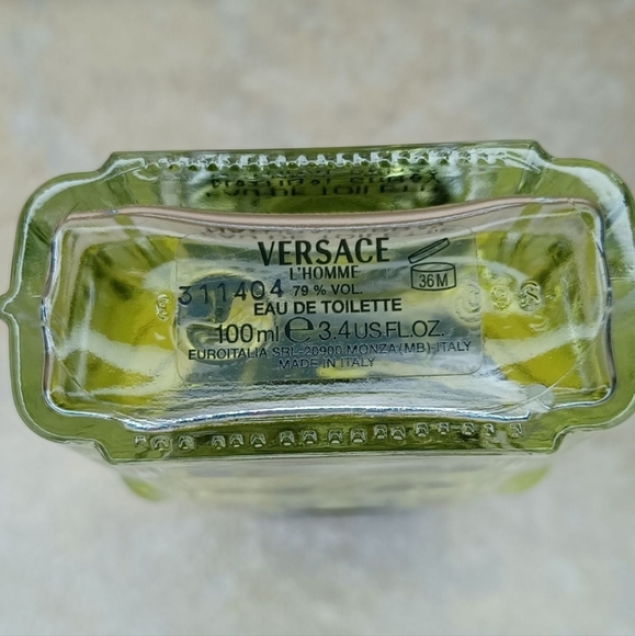 Versace L'homme Colog ne 3.4 oz Eau De Toil ette S pray for Men - Picture 9 of 11